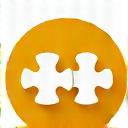 A simple icon showing puzzle pieces connecting.